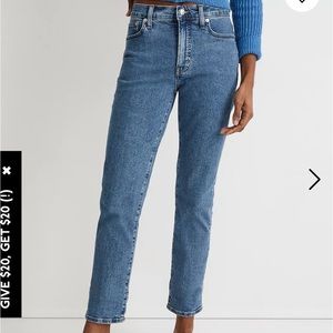 Madewell petite mid-rise perfect vintage jean